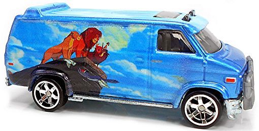 Hot Wheels 2018 Nestle Runts - GMC Panel Van Arancione, Scala 1:64