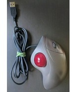 Logitech TrackMan Wheel Mouse USB Optical Trackball Mouse Silver T-BB18 ... - $39.12 CAD
