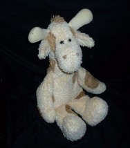 17&quot; BOYDS HUGGLE FLUFFS GUSSIE BABY GIRAFFE RATTLE STUFFED ANIMAL PLUSH TOY - $19.00