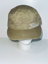 Titleist Men&#39;s Beige Mid Panel Polyester Adjustable Strap Golf Hat One Size - £14.00 GBP