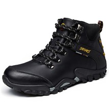 2021 Outdoor Waterproof Hiking Boots Men Summer Lace Up Rain Boots Trekking Moun - £60.36 GBP