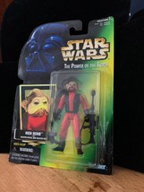 1997 Kenner STAR WARS POTF - Nien Nunb with Blaster Pistol and Rifle MOC - £7.11 GBP