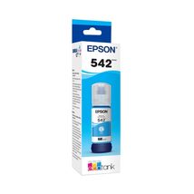 EPSON 542 EcoTank Ink Ultra-high Capacity Bottle Cyan (T542220-S) Works ... - $39.44