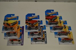 Hot Wheels Chevrolet Chevelle SS 396 1964 67 69 New Diecast Car Lot of 10 - £29.44 GBP