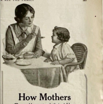 1923 Quaker Oats Cereal Puffed Rice Wheat Advertisement With Recipe 14 x... - €17,07 EUR