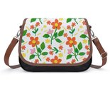 Mondxflaur Flower Floral Messenger Bag for Women PU Leather Crossbody Ba... - £21.67 GBP