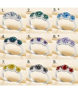 (Special Promo) Genuine 925 Sterling Silver 2CT Round Cut Moissanite Rin... - $1,850.77 MXN+