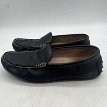 Polo Ralph Lauren Woodley Casual Driving Leather Loafers Black Shoes Sz ... - $34.65