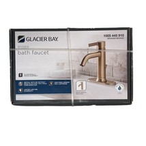 Glacier Bay Ryden Bath Faucet Brushed Bronze One-Handle Lavatory 1005 44... - £27.55 GBP