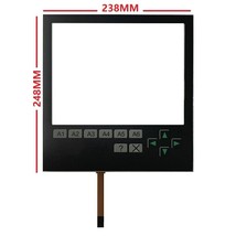 JC6T-V33 Industrial Protective Film + Touch Screen Glass Panel for STAUBLI - $101.77