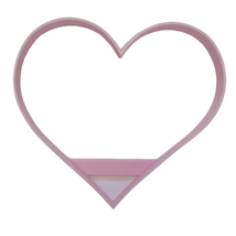 Heart Shape 3.5 Inch Love Valentine Cookie Cutter Made In USA PR5124 - £2.38 GBP