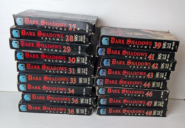 Dark Shadows VHS Lot of (17) 27-31 33 34 36 38 39 41-44 46-48 Barnabas vampire - $24.74