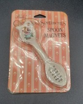 Paula&#39;s Cherished Sentiments Spoon Magnet Friendship Vintage NOS - $5.99