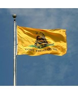 4'X6' Gadsden Yellow Snake Tea Party Culpeper Don't Tread on Me Flag 4X6... - $36.00