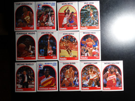 1989-90 Hoops Atlanta Hawks Team Set Of 13 Basketball Card - £2.37 GBP
