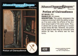 1991 TSR AD&amp;D Gold Border Fantasy Art Card #439 Dungeons &amp; Dragons Magic Potion - £5.40 GBP