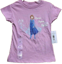 Disney Girls 2T Frozen 2 Pink Dream. Inspire. Believe. Short Sleeve T-Shirt - £7.25 GBP