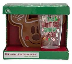 Disney Parks Mickey&quot;The Yummiest Time of the Year&quot; Milk and Cookies for ... - £62.34 GBP