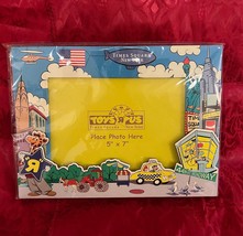 Vintage 2001 Toys “R” Us New York Times Square Geoffrey 5” x 7” Picture Frame - £15.52 GBP