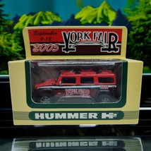 Fleer Collectibles Limited Edition 2005 YORK FAIR HUMMER Diecast Toy - $11.34