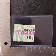 ALICE COOPER - VINTAGE APRIL 18, 1975 HOLLYWOOD, FLORIDA CONCERT TICKET ... - $36.00