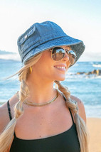 Pocket Accent Denim Bucket Hat - $20.00