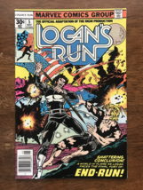 LOGAN&#39;S RUN # 5 NM 9.4 White Pages ! Perfect Spine ! Newstand Color And ... - $16.00