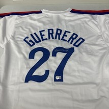 Vladimir Guerrero Sr Signed Montreal Expo Jersey (Beckett Holo) Hall / Fame 2018 - £110.12 GBP