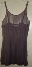 Excellent Womens Victoria&#39;s Secret Purple Leopard Print Nightgown Size S - £18.45 GBP
