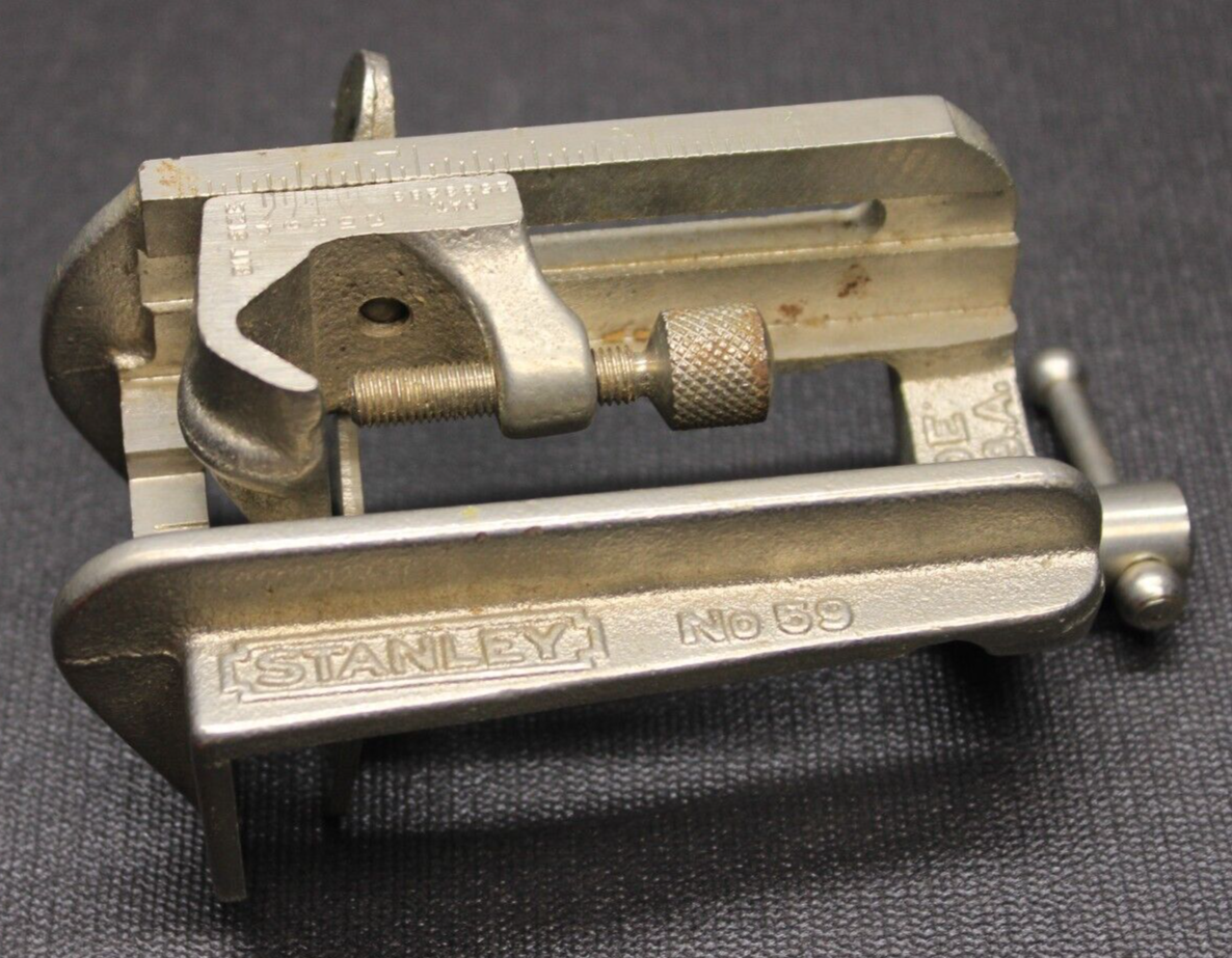 Vintage Stanley No 59 Doweling Jig Only Woodworking Tool USA - $15.00