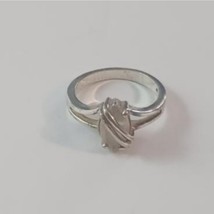 Vintage Sterling Silver CZ Marquis Ring, Size 8, $27 - $27.00