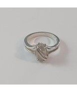 Vintage Sterling Silver CZ Marquis Ring, Size 8, $27 - €23,19 EUR