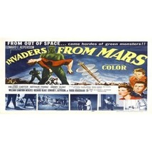 Plasticville Billboard Invaders From Mars Sign Insert Card Lionel &amp; American Fly - £4.71 GBP