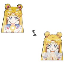 Sailor Moon Princess Serena Tsukino Anime Decor Decal Sticker Peeker Crystal 3D - $19.99