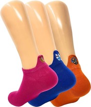 3 Pairs Women’s Dog Embroidered Ankle Socks Low Cut Soft Breathable Size... - $16.06 CAD