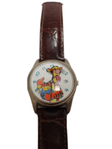 Disney Timex Tigger Wrist Watch With Date Leather Band Pooh - £19.12 GBP