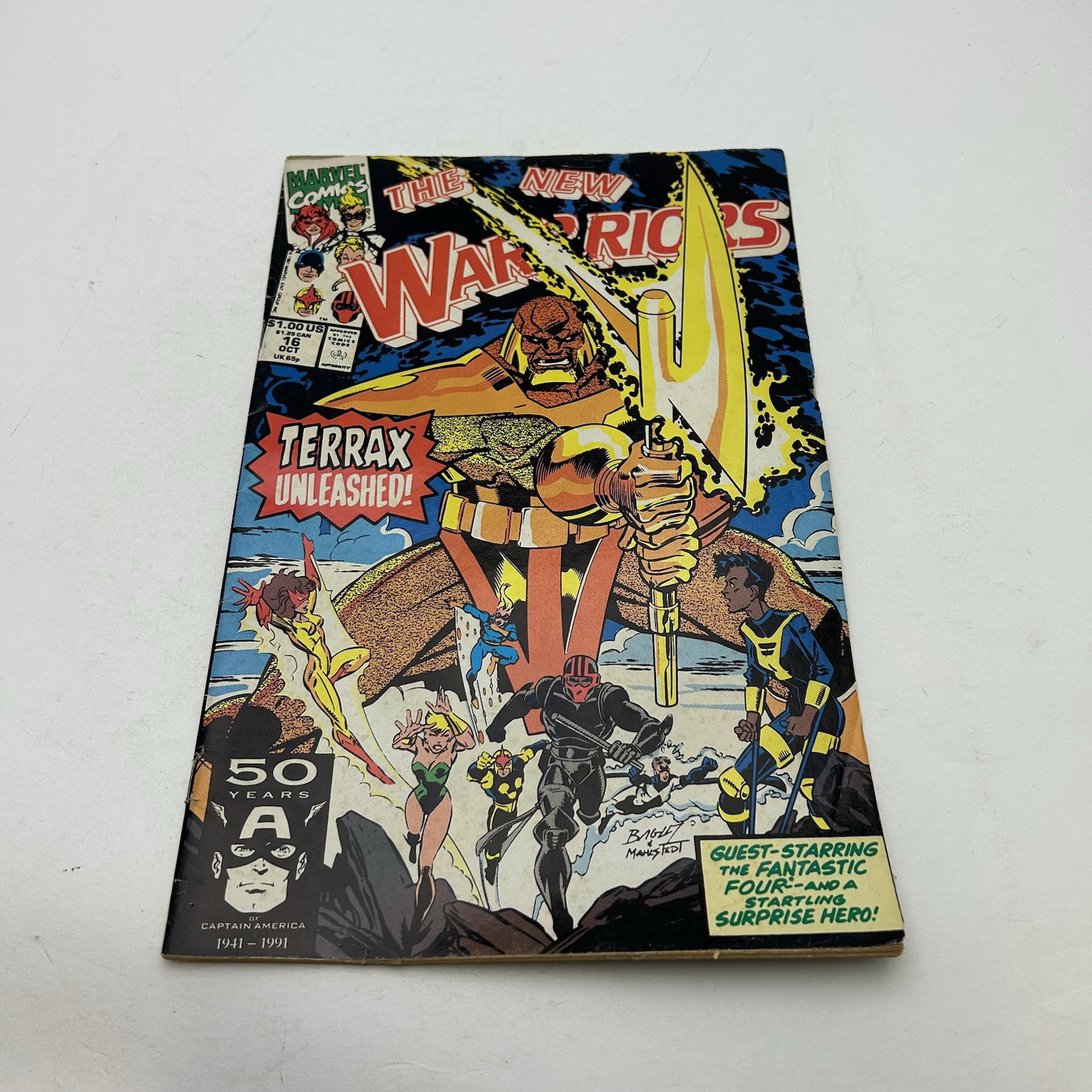 New Warriors #16 (Marvel 1991) - $5.51