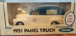 Vintage Agway 1951 PANEL ertl Truck Collectors Bank w/box DIE CAST - $21.60