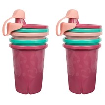 The First Years GreenGrown Reusable Spill-Proof Sippy Cups - Toddler Cups wit... - £7.83 GBP