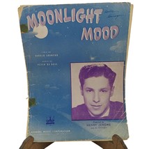 Vintage Sheet Music, Moonlight Mood by Harold Adamson and Peter De Rose, Robbins - £6.15 GBP