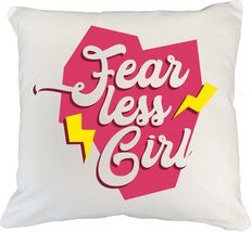 Fearless Girl Motivational Cool Pillow Cover for Your Mom, Mother, Stepm... - $24.74+