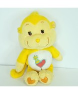 Care Bear Cousins Edition Playful Heart Monkey 2004 10&quot; Plush Yellow Stu... - £17.13 GBP