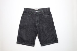 Vintage Streetwear Mens 38 Distressed Baggy Fit Denim Jean Shorts Jorts ... - $39.55