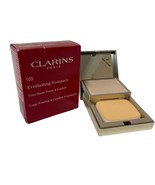Clarins Everlasting Compact Long Wearing And Comfort Foundation In Ivory... - £15.44 GBP