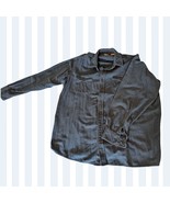 Mens Red Head Brand Blue LS Shirt 2XLT 100% Cotton Button Front Combine ... - $247.72 MXN