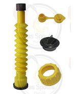 MIDWEST GAS CAN SPOUT KIT -Yellow Old School Spout, Stopper, Coarse Coll... - €9,84 EUR