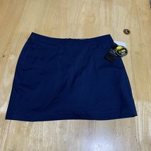 PGA Tour Women&#39;s Skort Stretch 360 Blue Size 8 Inseam 16” Golf MSRP $65 - $428.71 MXN
