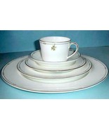 Monique Lhuillier Royal Doulton Charms 5 PC Place Setting English Bone C... - €71,12 EUR