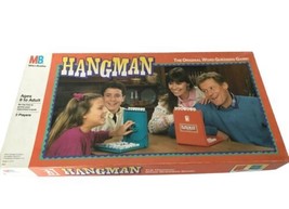  HANGMAN Board Game Vintage 1988 by Milton Bradley - £10.05 GBP