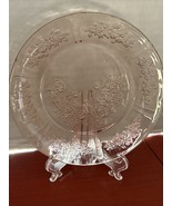 (2) Sharon Pink Federal Glass Bread &amp; Butter Plate 6” Vtg - $16.28 CAD